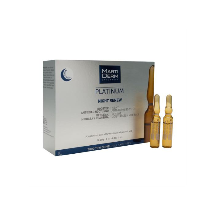 Martiderm Platinum Night Renew Ampoules 10 X 2 mL 1 Martiderm Platinum Night Renew Ampoules 10 X 2 mL 1