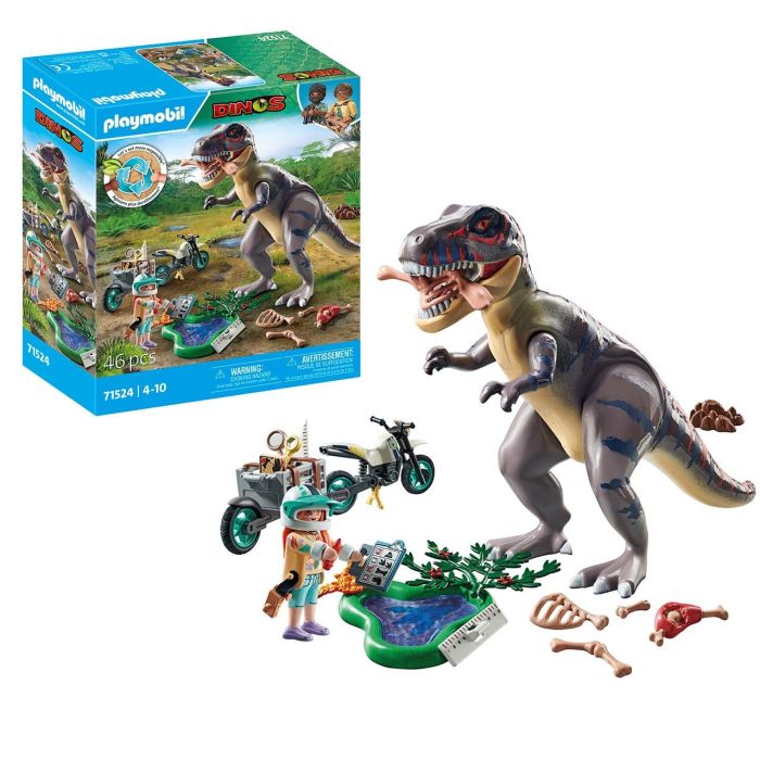 Playmobil T-Rex Y Rastreador 71524 Figura de Acción para Niños 3