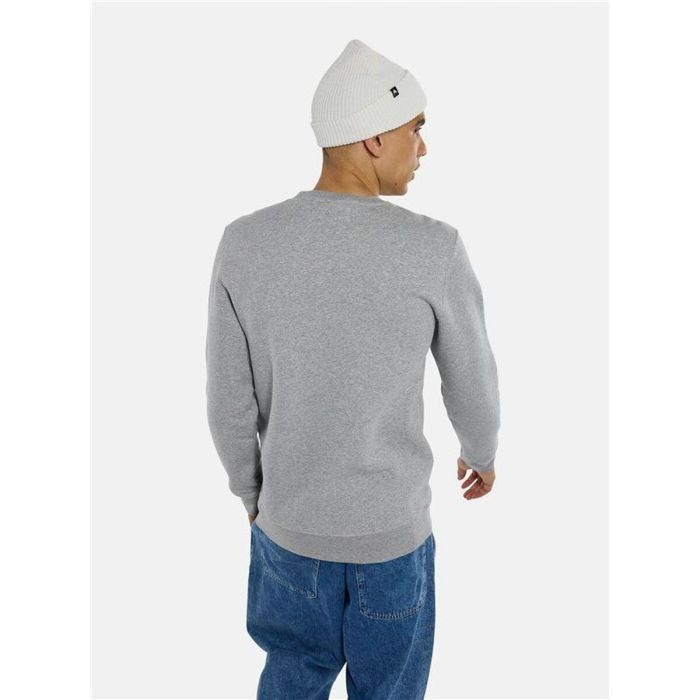 Sudadera con Capucha Hombre Burton Mb Brtn Crew Gris claro 3