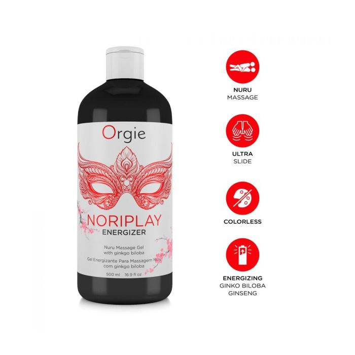 Aceite de Masaje Erótico Orgie Noriplay Energizer 500 ml 3