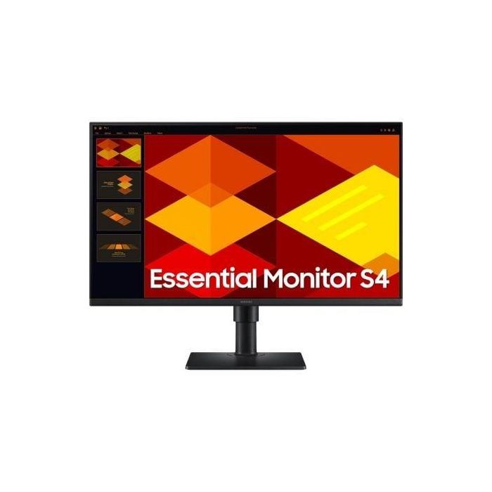 Monitor Profesional Samsung Essential Monitor S4 S27D400GAU/ 27"/ Full HD/ Regulable en altura/ Negro Monitor Profesional Samsung Essential Monitor S4 S27D400GAU/ 27"/ Full HD/ Regulable en altura/ Negro