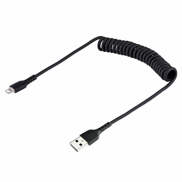 Cable USB a Lightning Startech RUSB2ALT50CMBC Negro 50 cm Cable USB a Lightning Startech RUSB2ALT50CMBC Negro 50 cm