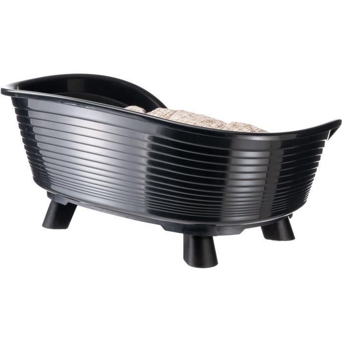 Cesta - FERPLAST - TRONO 4 - Con cojín relax - Negro 3 Cesta - FERPLAST - TRONO 4 - Con cojín relax - Negro 3