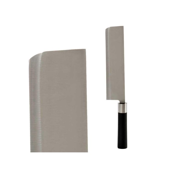 Cuchillo Hacha Kinvara Acero Mango Negro 33x2.5x5.6 cm (24 Unidades) 1 Cuchillo Hacha Kinvara Acero Mango Negro 33x2.5x5.6 cm (24 Unidades) 1