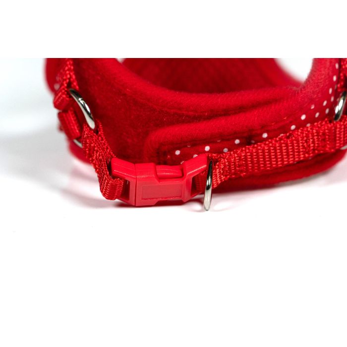 Petral Puntos XS Cuello 17-22 cm Rojo 4 Petral Puntos XS Cuello 17-22 cm Rojo 4