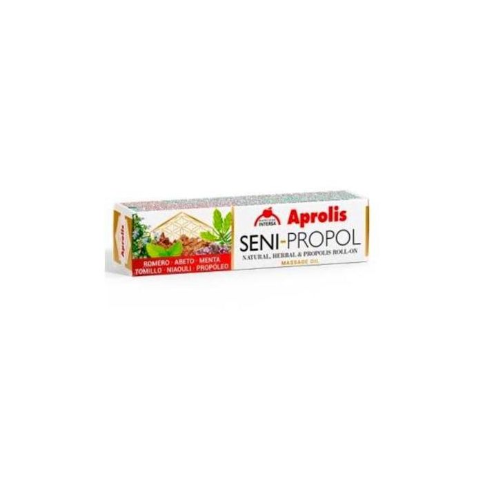 Aprolis Seni-Propol Roll-On 10ml, masaje balsámico para sinusitis y síntomas asociados