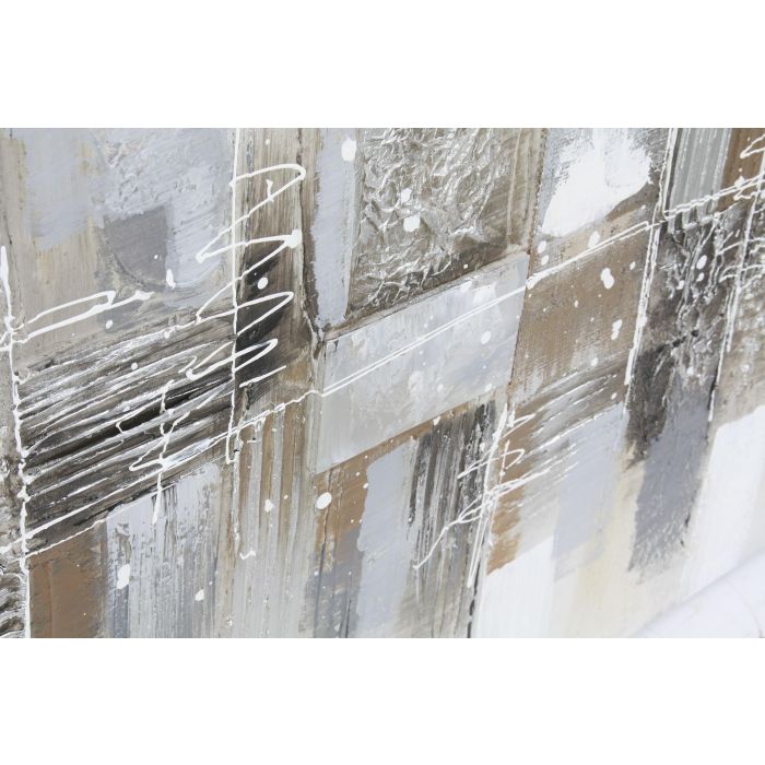 Cuadro Loft DKD Home Decor Gris Blanco 3 x 60 x 90 cm (2 Unidades) 2 Cuadro Loft DKD Home Decor Gris Blanco 3 x 60 x 90 cm (2 Unidades) 2