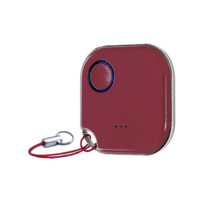 Shelly Blu Button 1 - Botón inteligente Bluetooth Plug & Play para control del hogar, color rojo