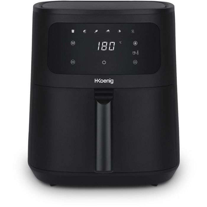 Hkoenig Freidora sin aceite FRY860 - Capacidad 6 L - 6 programas de cocción - 1500 W