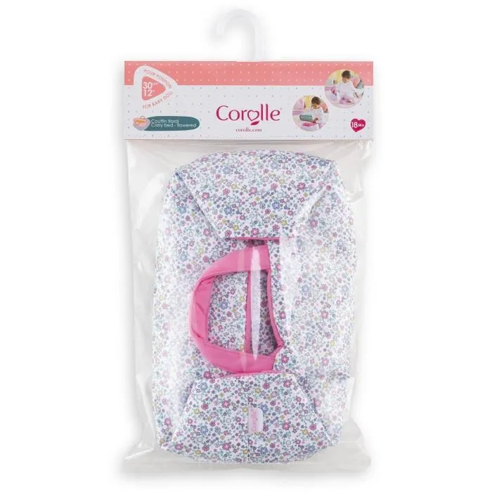 Corolle Cuna floral para muñeca bebé de 30 cm - COR4062013111162 - Accesorios para muñecas bebé a partir de 18 meses