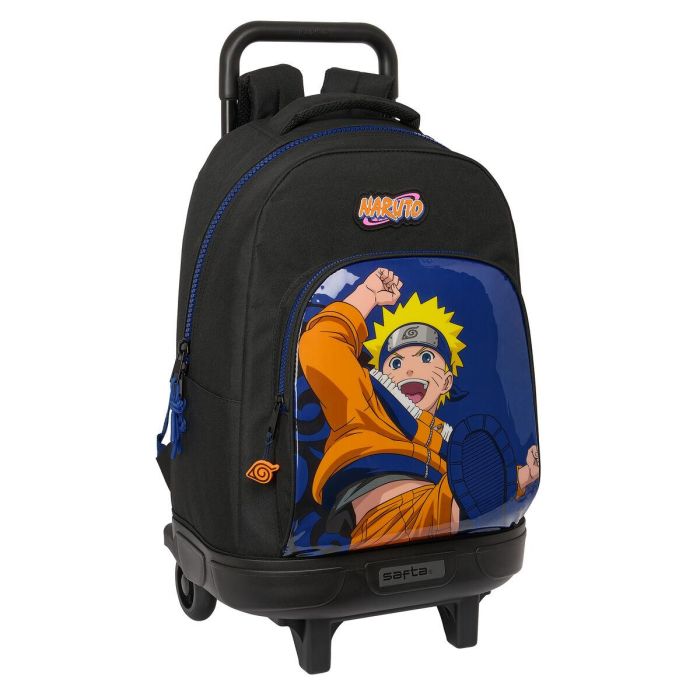 Mochila Escolar con Ruedas Naruto Ninja Azul Negro 33 x 45 x 22 cm 0 Mochila Escolar con Ruedas Naruto Ninja Azul Negro 33 x 45 x 22 cm 0