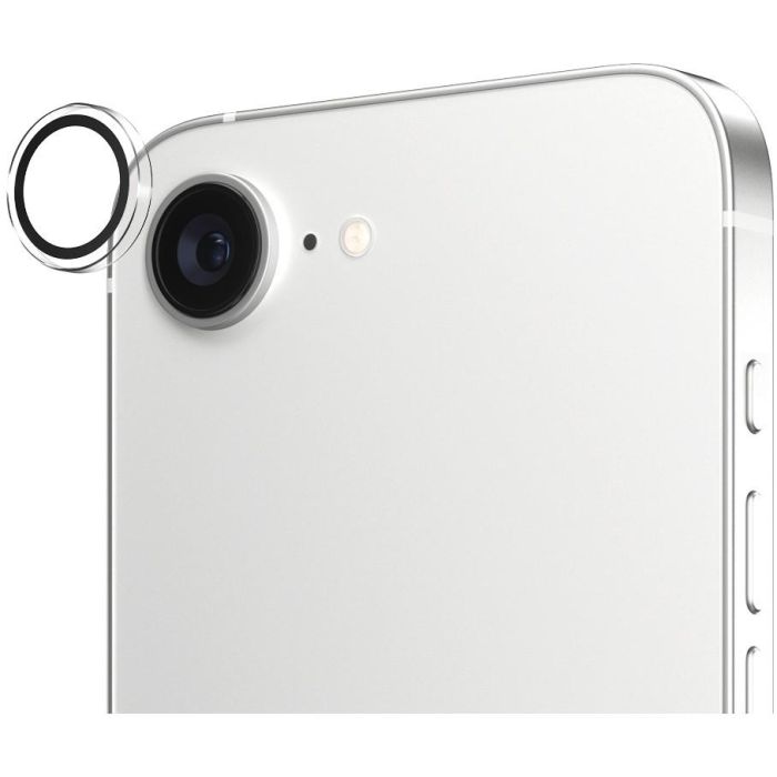 PanzerGlass Hoops Protector de Cámara para Apple iPhone 16e, Transparente, Antigolpes y Antirayones, Aplicación Fácil
