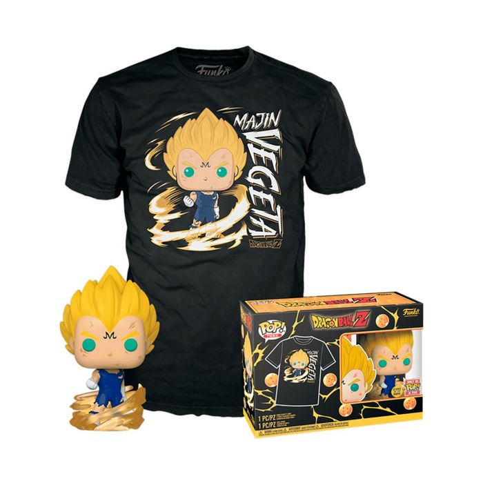 Funko Pop&Tee Majin Vegeta -Dragon Ball Z- Talla L 72669