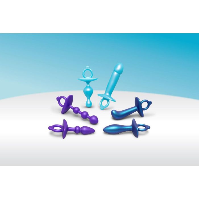 Plug Anal B-Vibe Azul (7,6 cm) 4 Plug Anal B-Vibe Azul (7,6 cm) 4