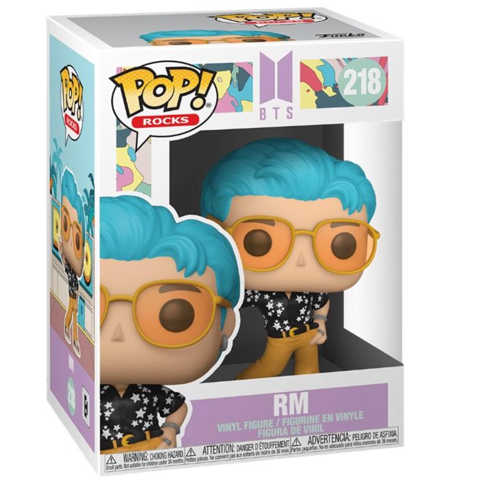 Funko Pop Estrellas De La Música Bts Rm Nº 218 -Caja Original- 1 Funko Pop Estrellas De La Música Bts Rm Nº 218 -Caja Original- 1