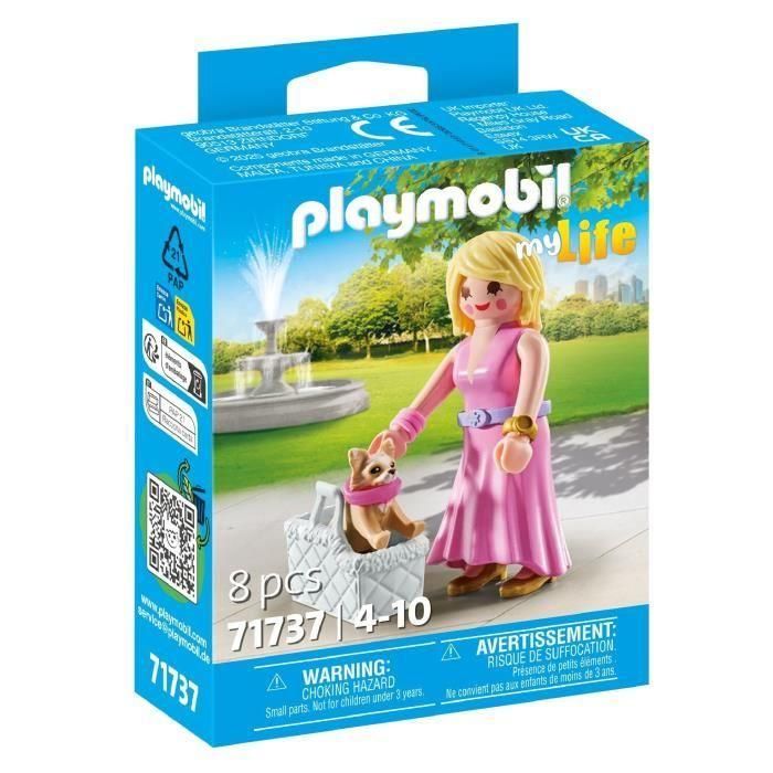 Figura it-girl con chihuahua playmobil my life Figura it-girl con chihuahua playmobil my life