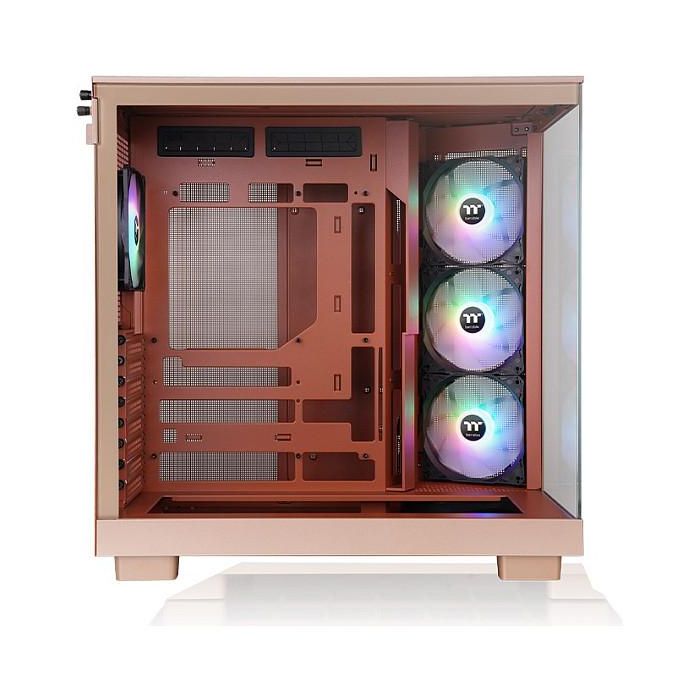 Thermaltake View 380 XL TG ARGB Gravel Sand Midi Tower PC con Panel de Vidrio Templado y Iluminación ARGB 2