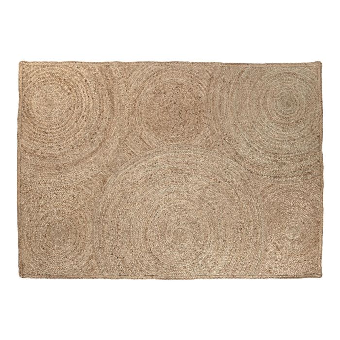 DKD Home Decor Alfombra Boho de Yute Natural Antideslizante 230 x 160 cm
