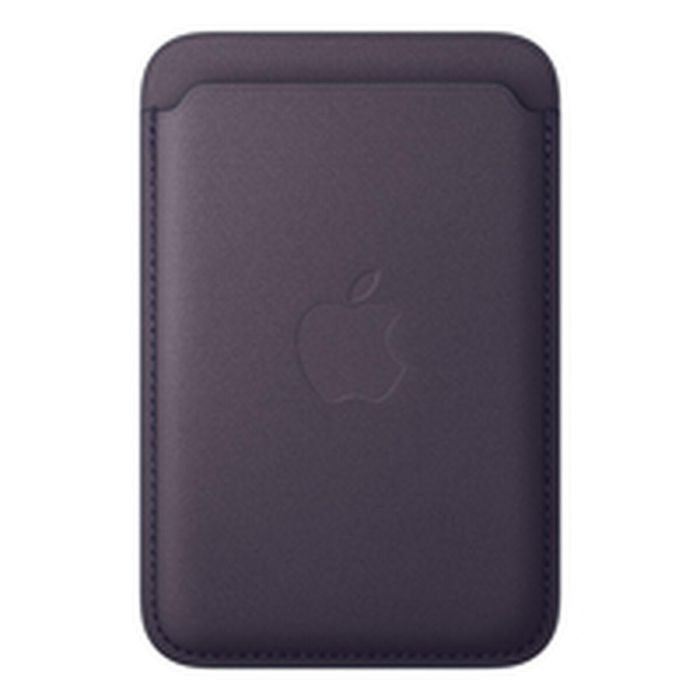 Apple iPhone Cartera de Tejido Fino con MagSafe MGH84ZMA - Morado Medianoche 3