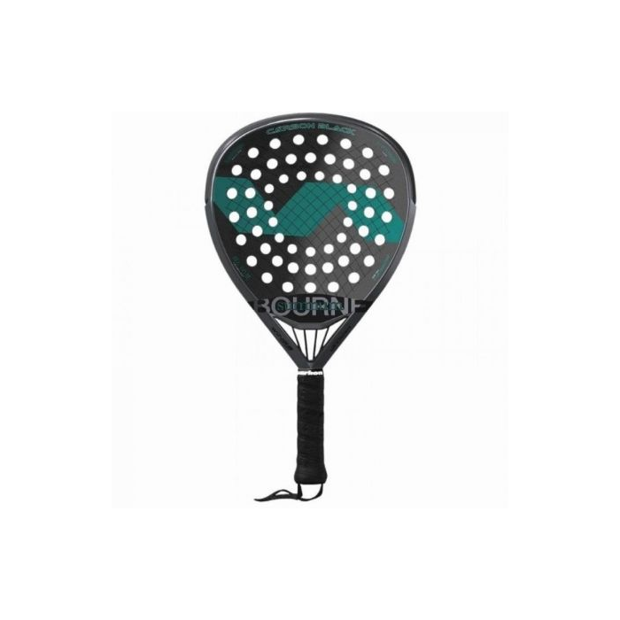 Varlion PAD BOU SUM CB 23 Pala de Pádel Bourne Summum Carbon Black 2023 Profesional Potencia Diamante Tacto Medio Azul