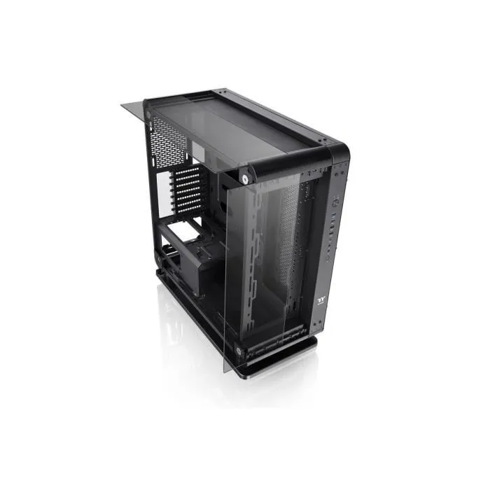 Thermaltake Core P6 TG Negra Caja PC Mid-Tower ATX con 3 Cristales Templados 4
