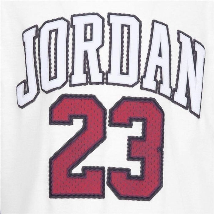 Camiseta de Manga Corta Infantil Jordan 95A088-001 Blanco
