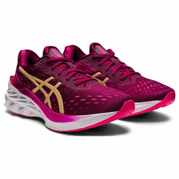 Zapatillas de Running para Adultos Asics Novablast 2 Mujer Rosa oscuro 3 Zapatillas de Running para Adultos Asics Novablast 2 Mujer Rosa oscuro 3