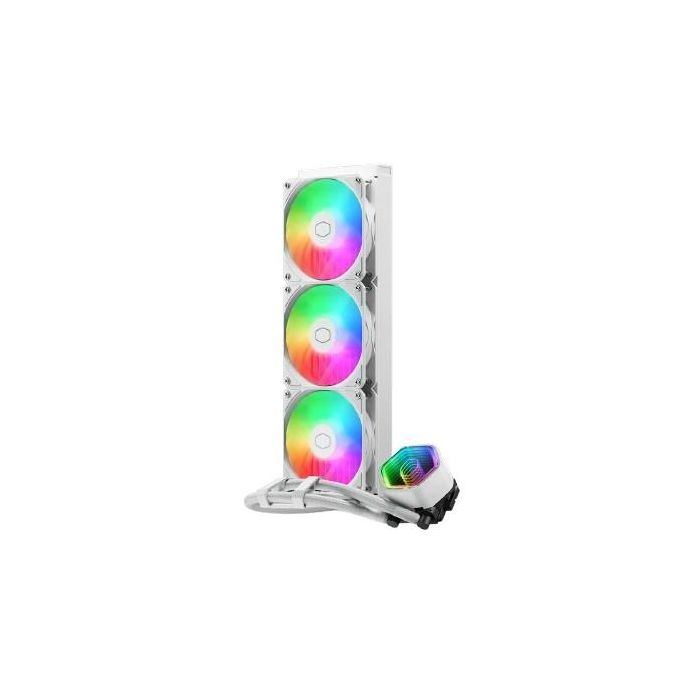 Cooler Master MasterLiquid 360 Core II White Edition Refrigeración Líquida, 12 cm, Blanco 1 Cooler Master MasterLiquid 360 Core II White Edition Refrigeración Líquida, 12 cm, Blanco 1