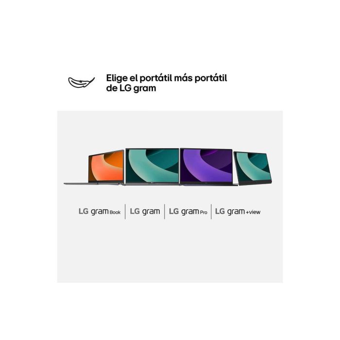 LG 14Z90RU-G.AA55B Portátil Gram 14" Ligero Intel Core i5-1334U 16GB RAM 512GB SSD WUXGA Windows 11 Home Negro 1