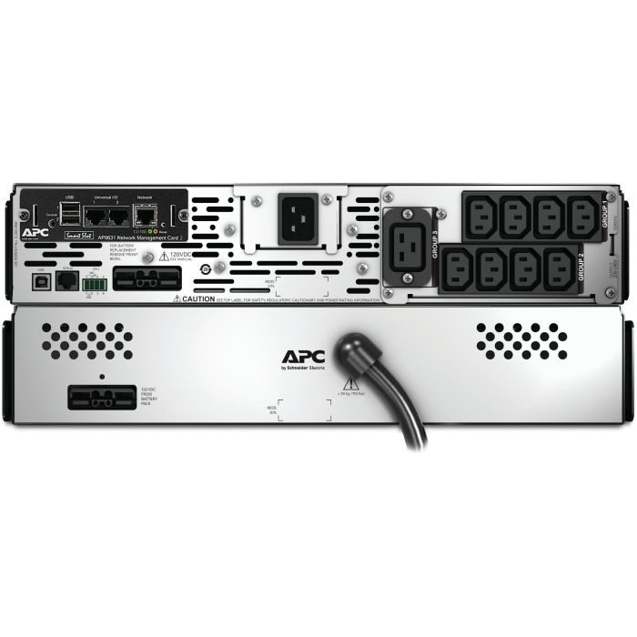 APC SMX3000RMHV2UNC Smart-UPS X 3000 Rack/Torre 2U, 3000VA 2700W Interactivo Onda Seno 7 APC SMX3000RMHV2UNC Smart-UPS X 3000 Rack/Torre 2U, 3000VA 2700W Interactivo Onda Seno 7
