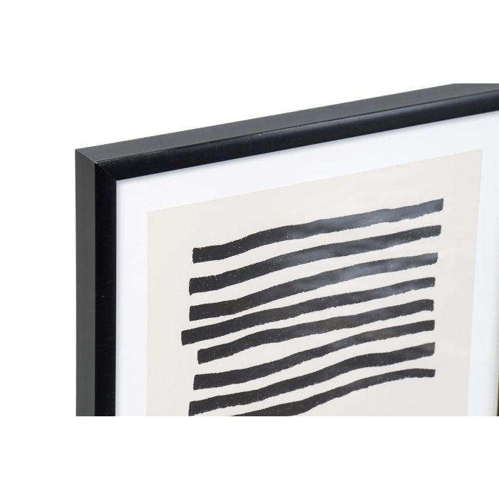 Cuadro Moderno DKD Home Decor Negro Rojo 3 x 45 x 35 cm (4 Unidades) 1 Cuadro Moderno DKD Home Decor Negro Rojo 3 x 45 x 35 cm (4 Unidades) 1