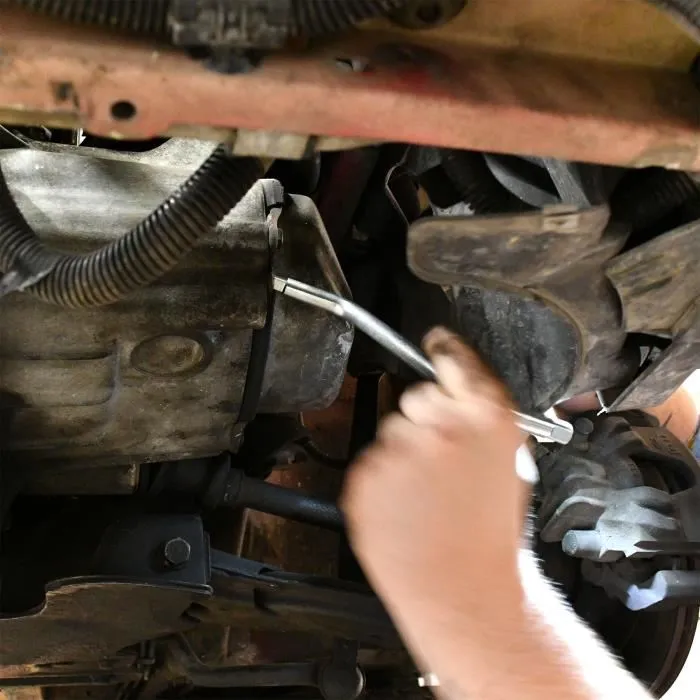 Powertrac Llave Hexagonal para Tapones de Drenaje, Acero de Precisión, 8-10 mm 1