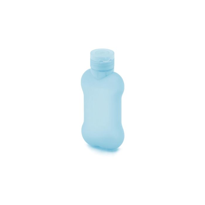United Pets Bon Ton Pi Botella de Agua Limpieza Orina Perros 100ml Azul Silicona Antigoteo Portátil 1