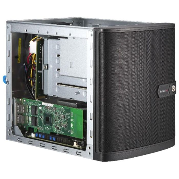 Supermicro SYS-521R-T X13SCL-IF CSE-721TQ-350B2 Barebone Mini-Tower Intel Xeon E DDR5 64GB 350W