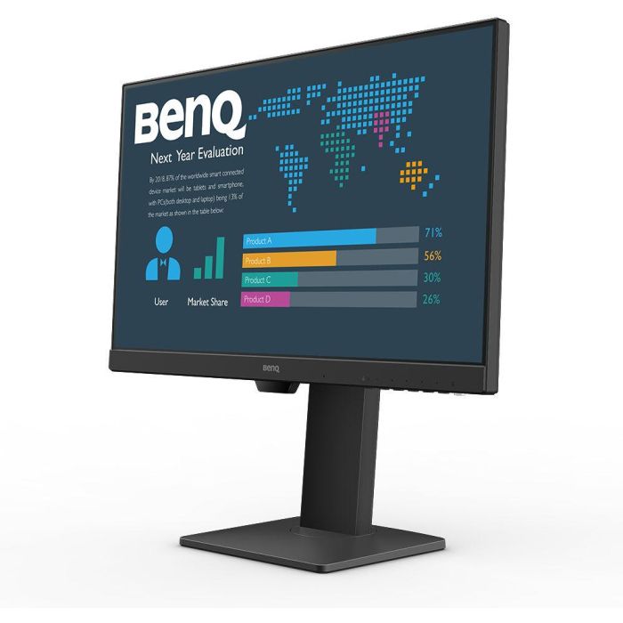 BenQ BL2486TC Monitor 23.8" Full HD IPS 100Hz 5ms USB-C HDMI DisplayPort Altavoces Negro 1