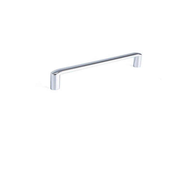 Viefe Tirador Modelo Roma de Zamak Cromo 192 mm. Elegante tirador para Muebles de Cocina y Baño de Diseño Minimalista Curvo Viefe Tirador Modelo Roma de Zamak Cromo 192 mm. Elegante tirador para Muebles de Cocina y Baño de Diseño Minimalista Curvo