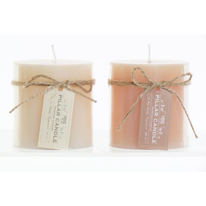 Vela Basicos DKD Home Decor Crema Beige 6.5 x 7 x 6.5 cm (12 Unidades) Vela Basicos DKD Home Decor Crema Beige 6.5 x 7 x 6.5 cm (12 Unidades)
