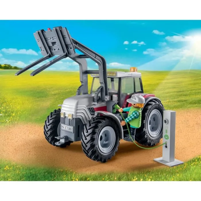 Playmobil 71305 Tractor Eléctrico Grande - La Vida en la Granja 3