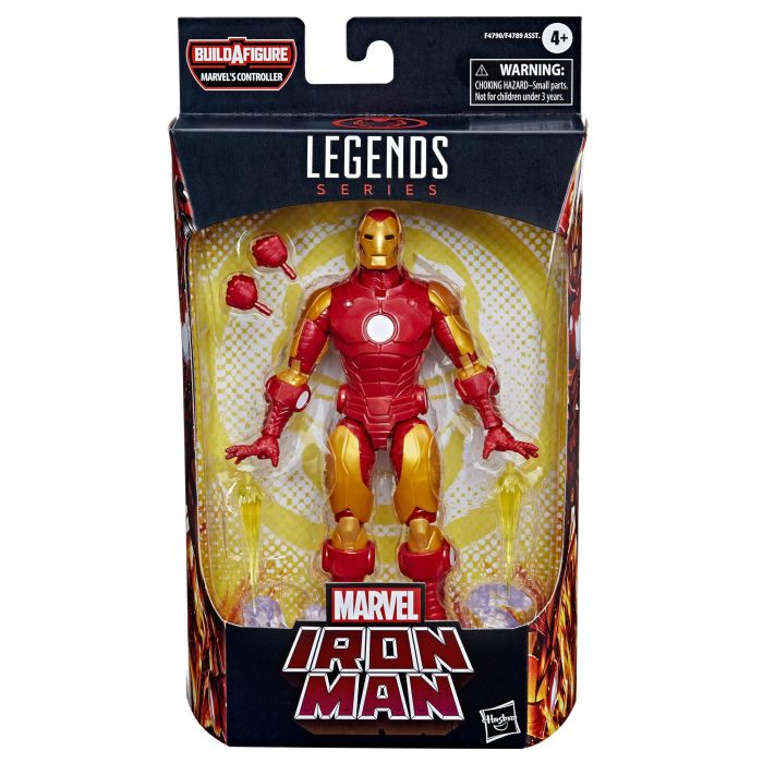 Hasbro Figura Marvel Legends Iron Man - Figura articulada de PVC 15 cm con cabeza y manos opcionales 3 Hasbro Figura Marvel Legends Iron Man - Figura articulada de PVC 15 cm con cabeza y manos opcionales 3