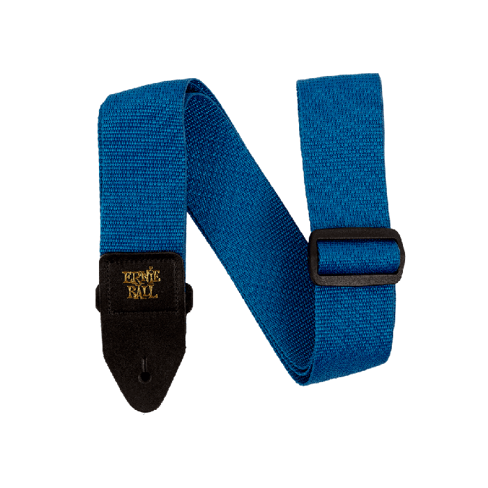 Ernieball Correa de Guitarra y Bajo Polypro Azul Pearl y Negro