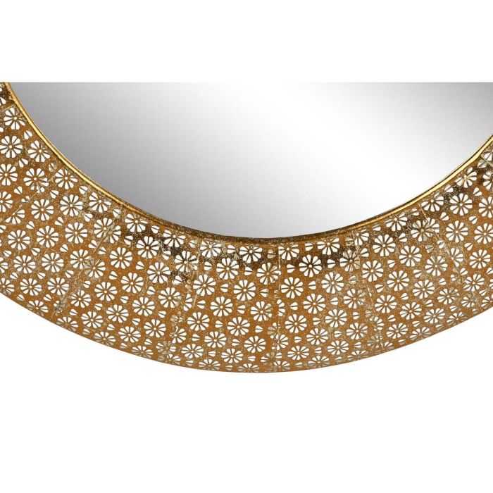 Espejo de pared Home ESPRIT Dorado Árabe 76 x 4,5 x 76 cm 2 Espejo de pared Home ESPRIT Dorado Árabe 76 x 4,5 x 76 cm 2