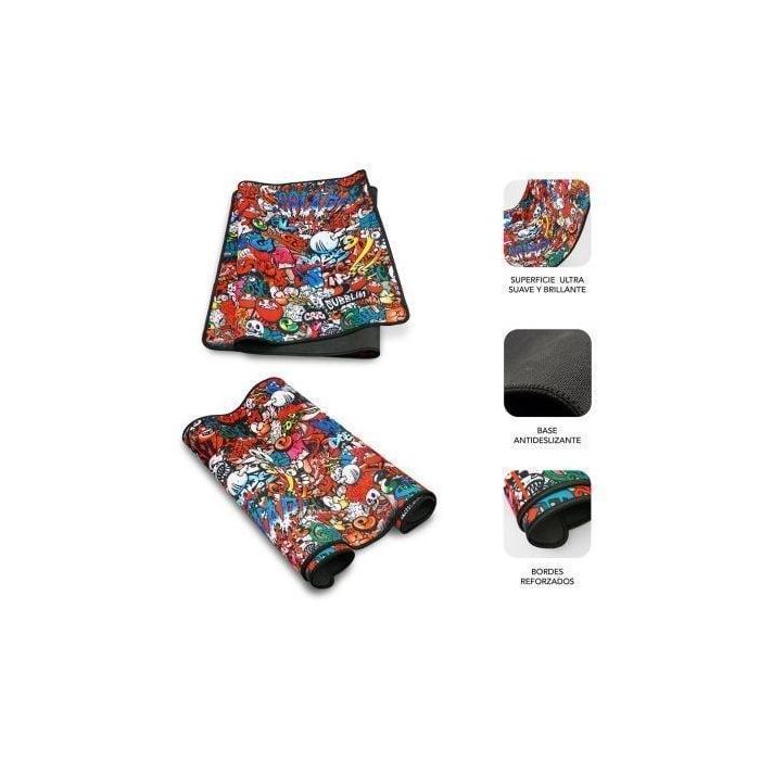 SUBBLIM Alfombrilla Graffiti XL Mouse Pad 1 SUBBLIM Alfombrilla Graffiti XL Mouse Pad 1