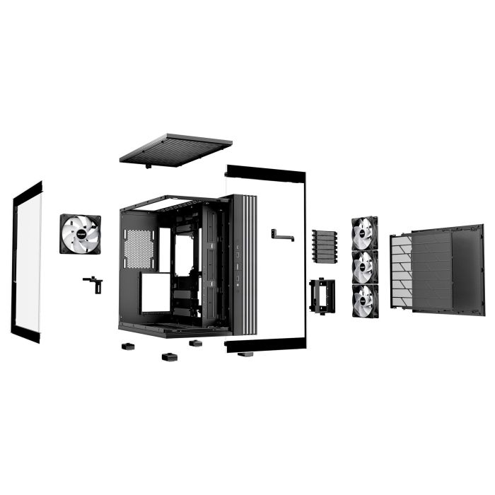 Be Quiet! LIGHT BASE 600 LX Black Midi Tower con Iluminación para Gaming ATX