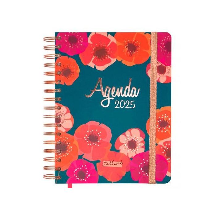Finocam Agenda Anual Talkual Espiral 4º-155x217 mm Svh Flor 2025 Finocam Agenda Anual Talkual Espiral 4º-155x217 mm Svh Flor 2025