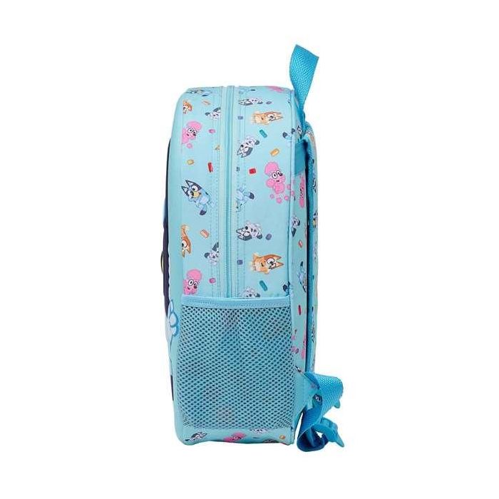 Safta Mochila Escolar 3D Bluey con Carro 330x270x100 mm 2 Safta Mochila Escolar 3D Bluey con Carro 330x270x100 mm 2