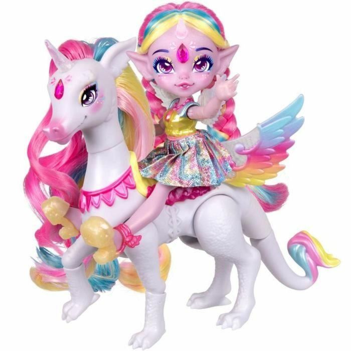 Pixling Unia y Cosmic Doll - MAGIC MIXIES - Muñeca y unicornio en botella, con ingredientes 1