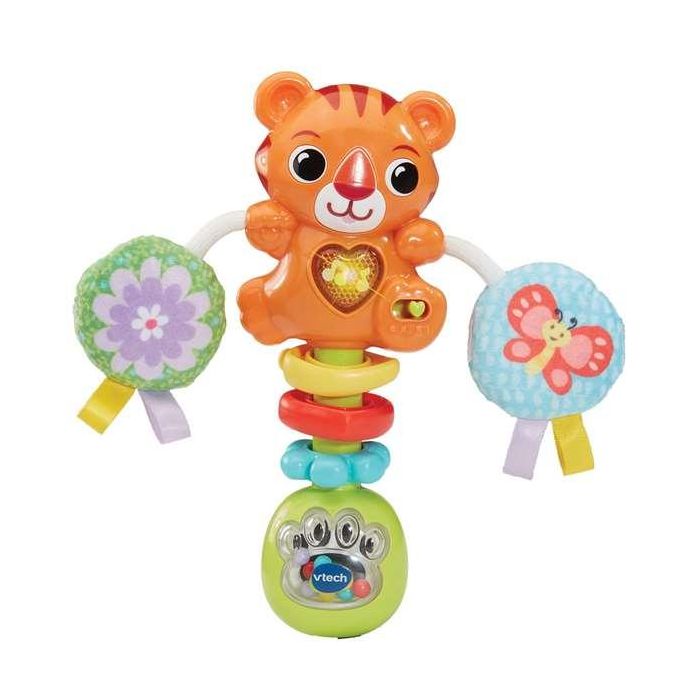 Sonajero musical baby tigre 18,4x16x4,7 cm Sonajero musical baby tigre 18,4x16x4,7 cm