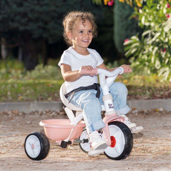 Smoby Triciclo Be Move Confort Rosa para niños y niñas a partir de 1 año 3 Smoby Triciclo Be Move Confort Rosa para niños y niñas a partir de 1 año 3