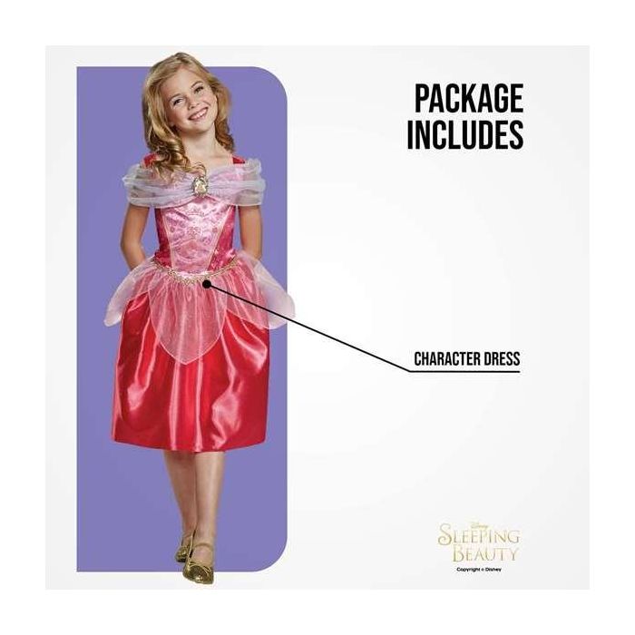 Disfraz infantil disney princesa aurora classic t. 5-6 años 5 Disfraz infantil disney princesa aurora classic t. 5-6 años 5
