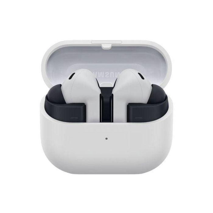 Samsung Auriculares Bluetooth Galaxy Buds 3 FE SM-R420NZAAEUB con estuche de carga, Autonomía 8.5h, Gris 0 Samsung Auriculares Bluetooth Galaxy Buds 3 FE SM-R420NZAAEUB con estuche de carga, Autonomía 8.5h, Gris 0